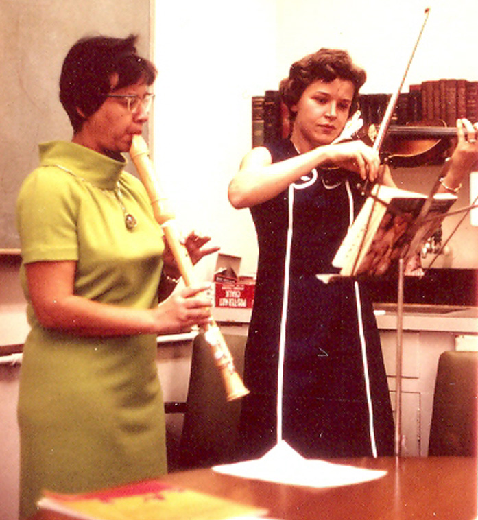 Esther M. Zimmer Lederberg: Alto Recorder